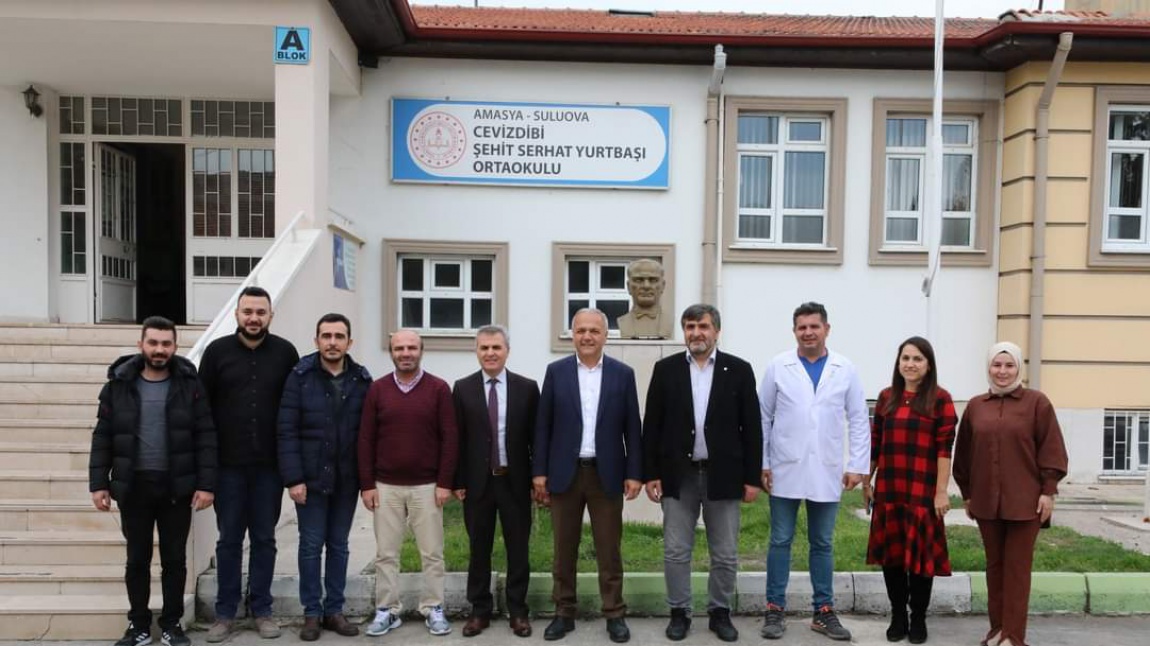 Belediye Başkanımız Fatih ÜÇOK, milli eğitim müdürümüz Ahmet DAVU ve ilçe esnaflarımızdan Dursun SARIKAŞ okulumuzu ziyaret ettiler.